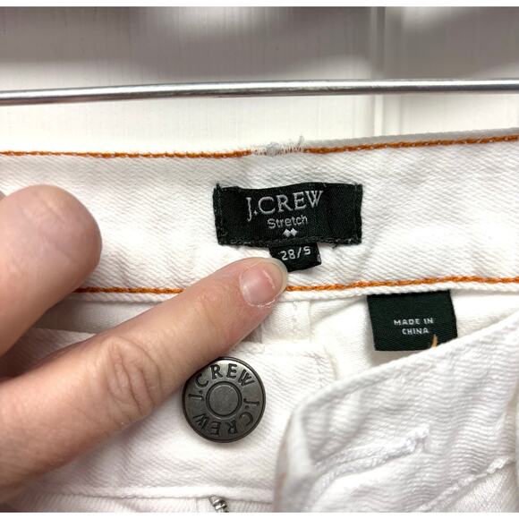 J.Crew White Jeans, Matchstick, Stretch, Spring 13, Women's Size 28 - Picture 3 of 6